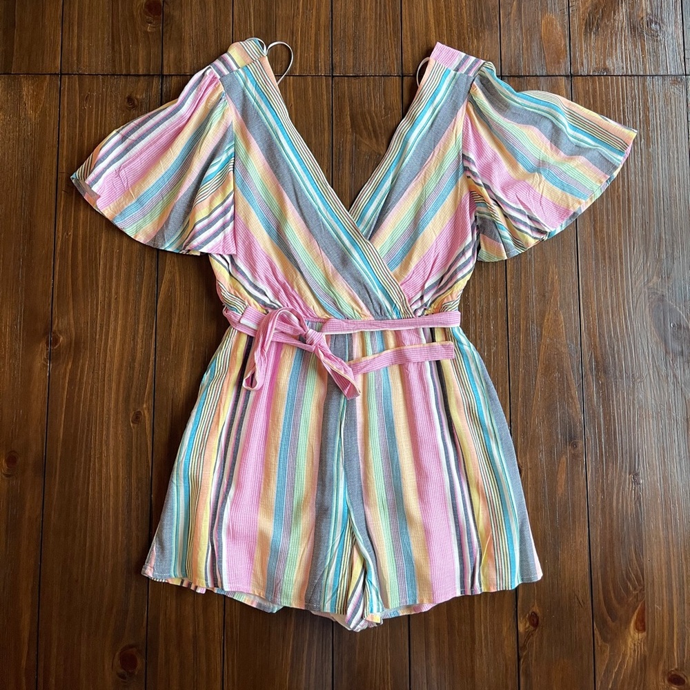 Cotton Candy Romper